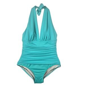 MagicSuit Mint Green Neck Tie No Underwire One Piece Swimsuit Women's 10